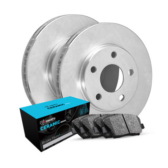 R1 Concepts® - eLINE Series Rear Brake Kit with Ceramic Pads