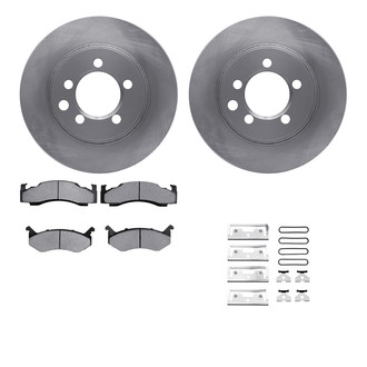 R1 Concepts® - Front Brake Kit with Super Duty Pads