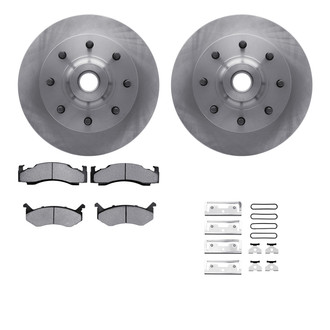 R1 Concepts® - Front Brake Kit with Super Duty Pads