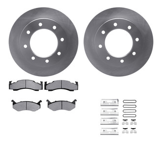 R1 Concepts® - Front Brake Kit with Super Duty Pads