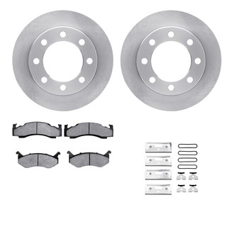 R1 Concepts® - Front Brake Kit with Super Duty Pads