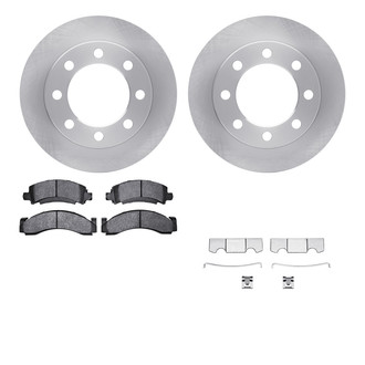 R1 Concepts® - Front Brake Kit with Super Duty Pads