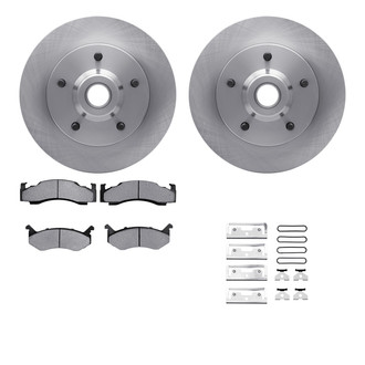 R1 Concepts® - Front Brake Kit with Super Duty Pads