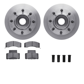 R1 Concepts® - Front Brake Kit with Super Duty Pads