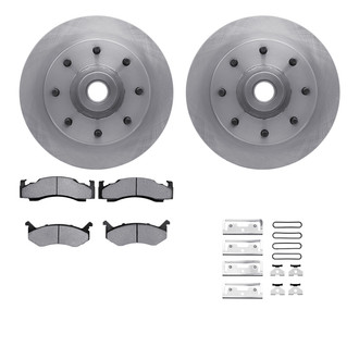 R1 Concepts® - Front Brake Kit with Super Duty Pads