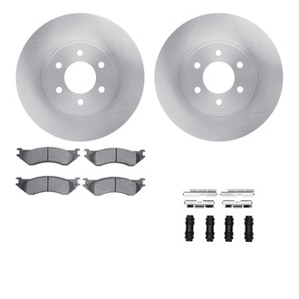 R1 Concepts® - Front Brake Kit with Super Duty Pads