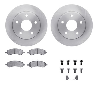 R1 Concepts® WFXH1-40462 - Front Brake Kit with Super Duty Pads