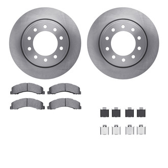 R1 Concepts® - Front Brake Kit with Super Duty Pads
