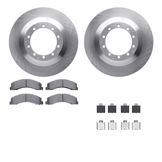 R1 Concepts® - Rear Brake Kit with Super Duty Pads