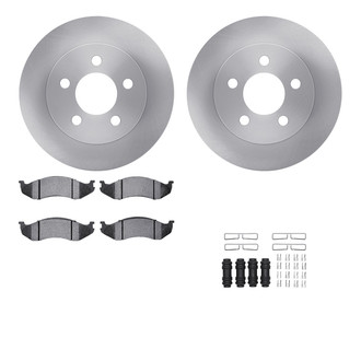 R1 Concepts® - Front Brake Kit with Super Duty Pads