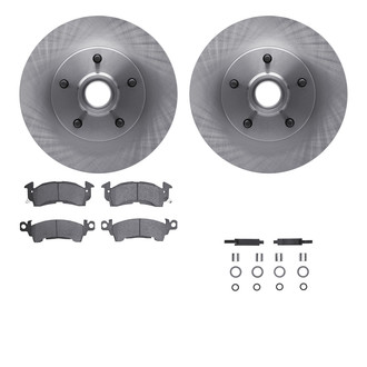 R1 Concepts® - Front Brake Kit with Super Duty Pads