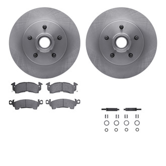 R1 Concepts® - Front Brake Kit with Super Duty Pads