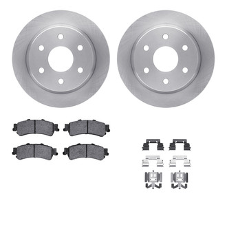 R1 Concepts® - Rear Brake Kit with Super Duty Pads