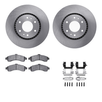 R1 Concepts® - Front Brake Kit with Super Duty Pads
