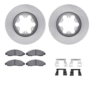 R1 Concepts® - Front Brake Kit with Super Duty Pads