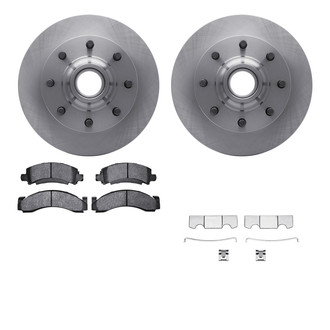 R1 Concepts® - Front Brake Kit with Super Duty Pads
