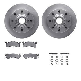 R1 Concepts® - Front Brake Kit with Super Duty Pads