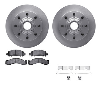 R1 Concepts® - Front Brake Kit with Super Duty Pads