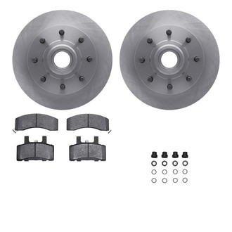 R1 Concepts® - Front Brake Kit with Super Duty Pads