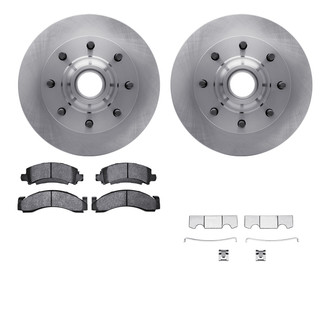 R1 Concepts® - Front Brake Kit with Super Duty Pads