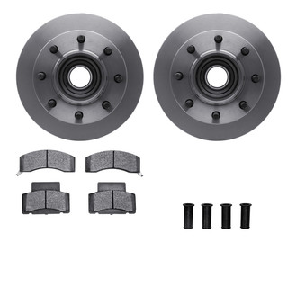 R1 Concepts® - Front Brake Kit with Super Duty Pads