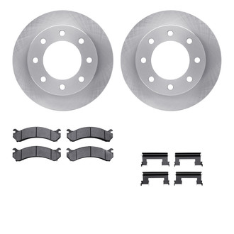 R1 Concepts® WFXH1-48252 - Front Brake Kit with Super Duty Pads