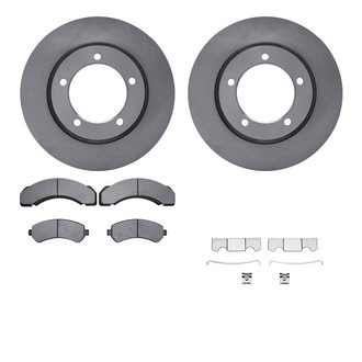 R1 Concepts® - Front Brake Kit with Super Duty Pads