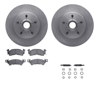R1 Concepts® - Front Brake Kit with Super Duty Pads