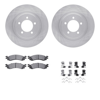 R1 Concepts® - Front Brake Kit with Super Duty Pads