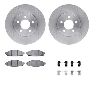 R1 Concepts® - Front Brake Kit with Super Duty Pads