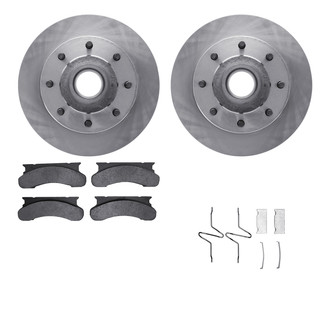 R1 Concepts® - Front Brake Kit with Super Duty Pads