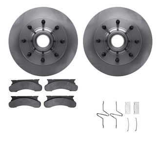 R1 Concepts® - Front Brake Kit with Super Duty Pads