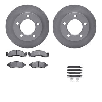 R1 Concepts® - Front Brake Kit with Super Duty Pads
