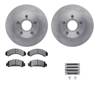R1 Concepts® - Front Brake Kit with Super Duty Pads