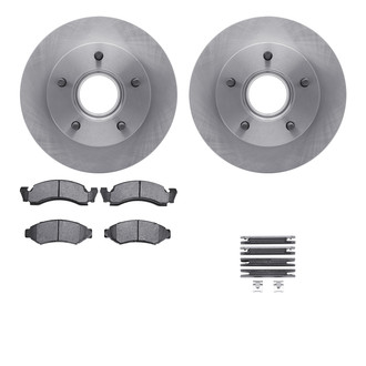 R1 Concepts® - Front Brake Kit with Super Duty Pads
