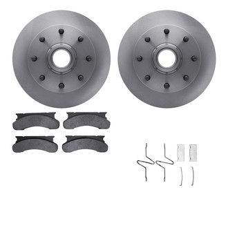 R1 Concepts® - Front Brake Kit with Super Duty Pads
