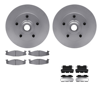 R1 Concepts® - Front Brake Kit with Super Duty Pads