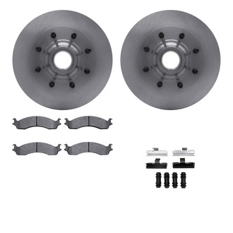 R1 Concepts® - Front Brake Kit with Super Duty Pads