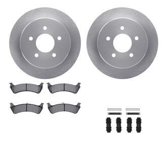 R1 Concepts® - Rear Brake Kit with Super Duty Pads