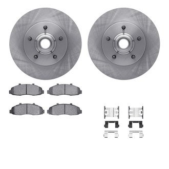 R1 Concepts® - Front Brake Kit with Super Duty Pads