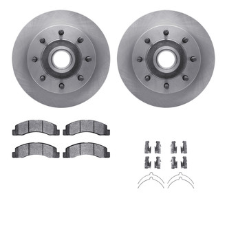 R1 Concepts® - Front Brake Kit with Super Duty Pads