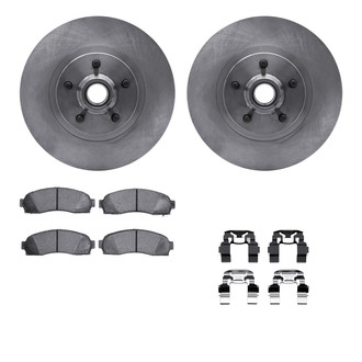 R1 Concepts® - Front Brake Kit with Super Duty Pads