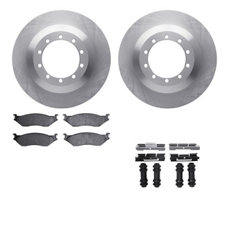 R1 Concepts® - Rear Brake Kit with Super Duty Pads