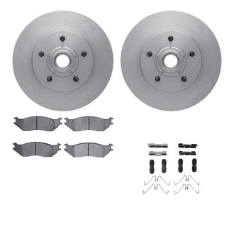 R1 Concepts® - Front Brake Kit with Super Duty Pads