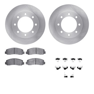 R1 Concepts® - Front Brake Kit with Super Duty Pads