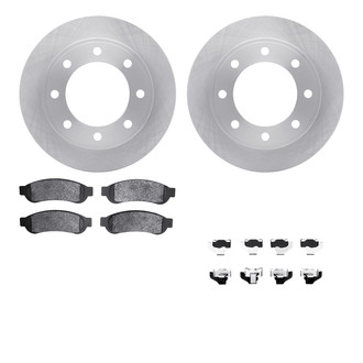 R1 Concepts® - Rear Brake Kit with Super Duty Pads