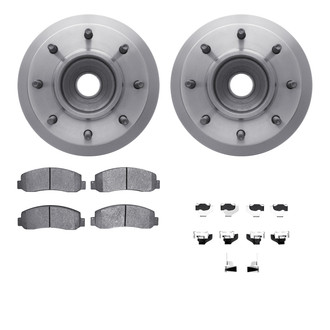 R1 Concepts® - Front Brake Kit with Super Duty Pads