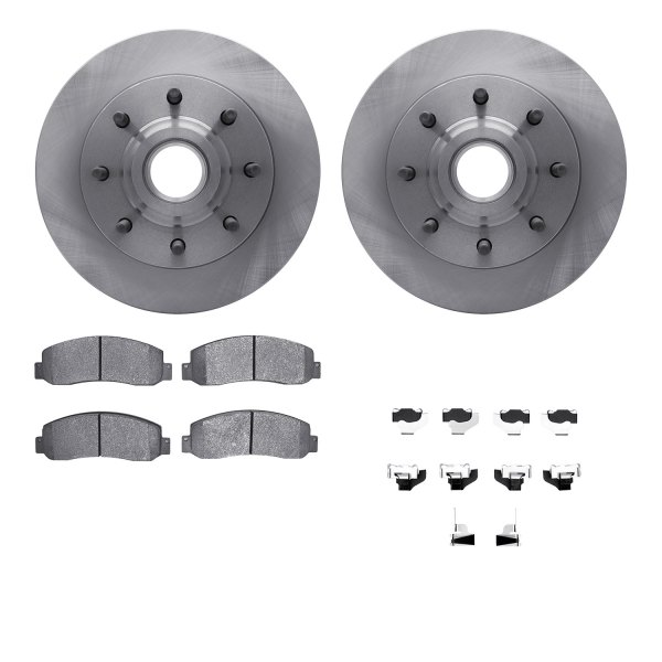  R1 Concepts® - Front Brake Kit with Super Duty Pads