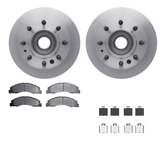 R1 Concepts® - Front Brake Kit with Super Duty Pads