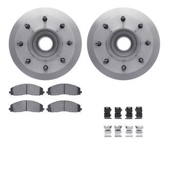 R1 Concepts® - Front Brake Kit with Super Duty Pads